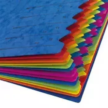 Herlitz 5001128 lajittelulokerikko A4, 12 lokeroa, sininen, 2 kuminauhaa
