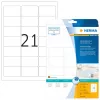 Mustesuihkuosoitetarrat HERMA 8838 A4 63,5x38,1 mm 525 kpl