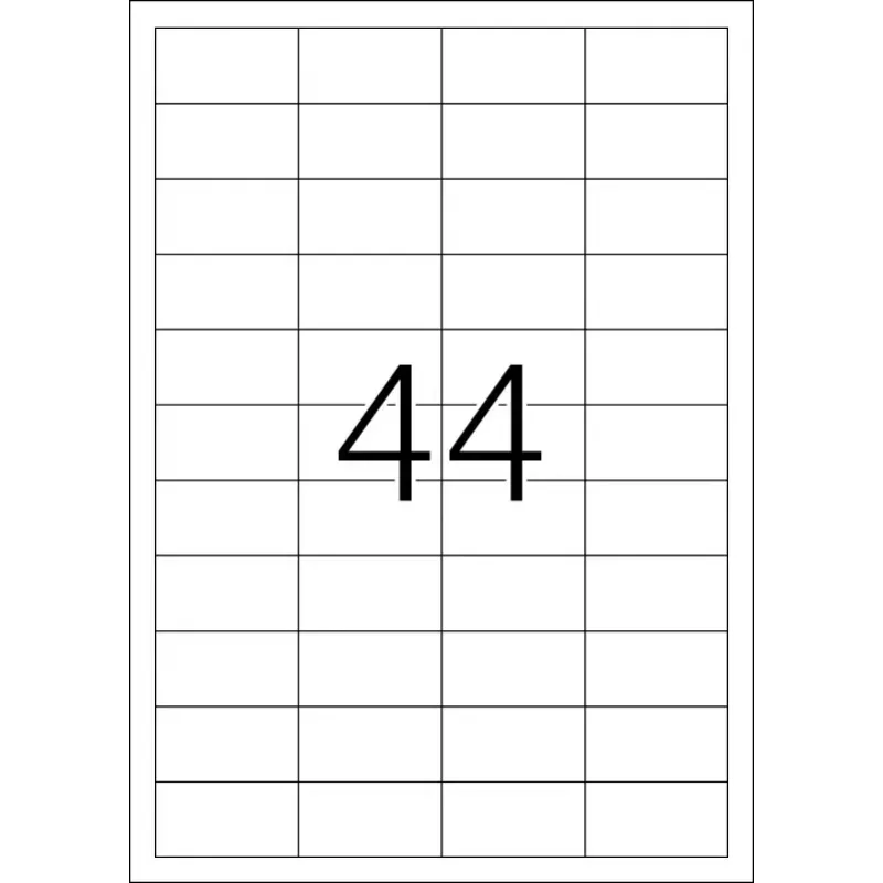 HERMA-tarrat A4 48,3x25,4 mm valkoinen erittäin luja kiinnitys 1100 kpl