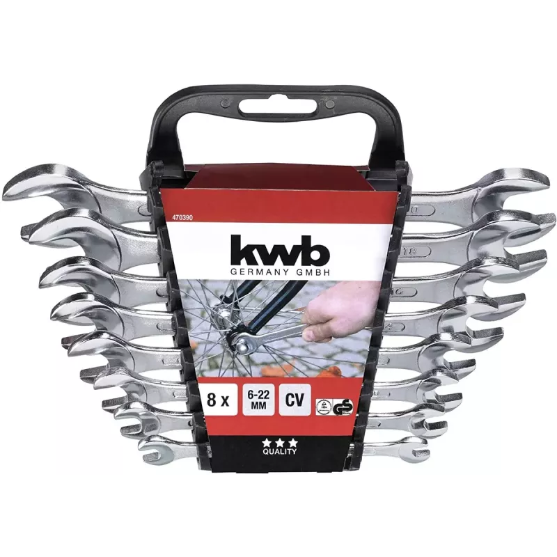 Kiintoavainsarja KWB 470390 8 kpl 234x162x40 mm