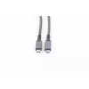 USB-kaapeli ShiverPeaks BS14-75007 2 m USB 3.2 Gen 2 USB C musta valkoinen