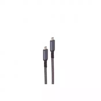 USB-kaapeli ShiverPeaks BS14-75007 2 m USB 3.2 Gen 2 USB C musta valkoinen