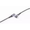 USB-C–USB-C-kaapeli ShiverPeaks BS14-75017, USB 3.2 Gen 2 (10 Gbit/s), 2 m, musta/valkoinen