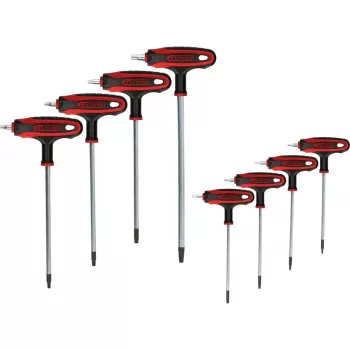L-Torx-avain KS Tools 151.8165 kromi-vanadiiniteräs 8 kpl