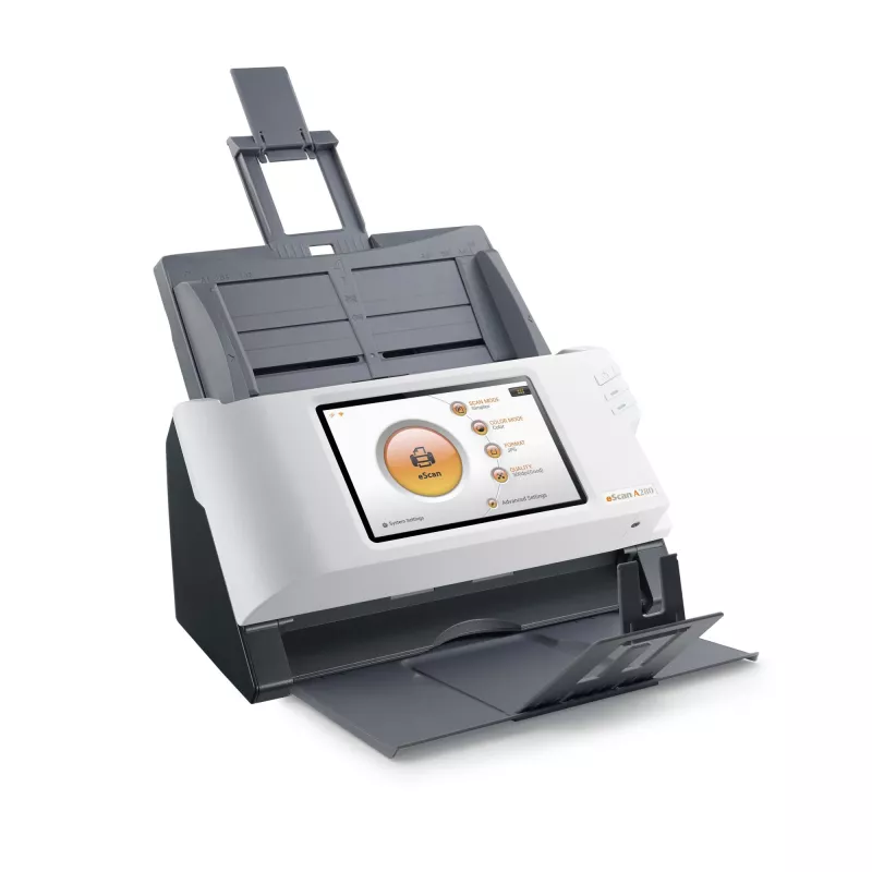 Plustek eScan A280 Essential ADF-skanneri 600 x 600 DPI A4 musta, valkoinen