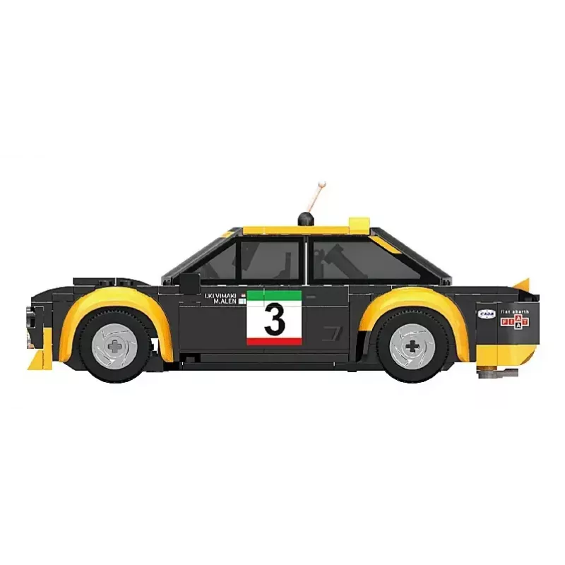 Jamara CaDA Fiat Abarth 131 RC-malliauto sähkömoottori 1:20