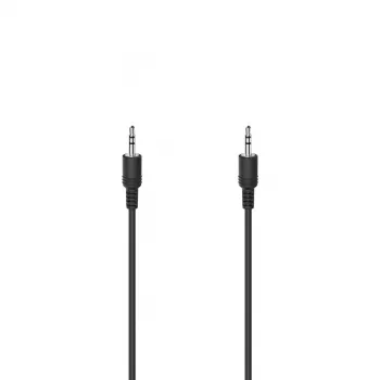 Hama 00305025 audiokaapeli 0,5 m 3,5 mm musta