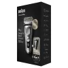 Braun Series 9 Pro 81744531 miesten parranajokone kalvoparranajokone trimmeri hopea