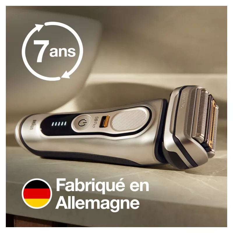 Braun Series 9 Pro 81744531 miesten parranajokone kalvoparranajokone trimmeri hopea