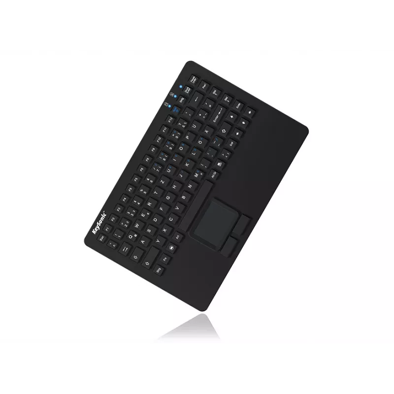 KeySonic KSK-5230 IN (CH) näppäimistö toimisto USB QWERTZ sveitsinsaksa musta