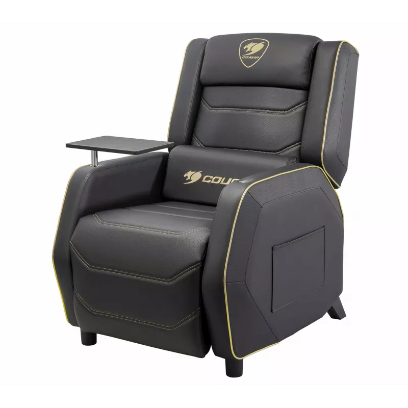 Pelituoli COUGAR Ranger Pro Royal pehmustettu istuin musta 160 kg