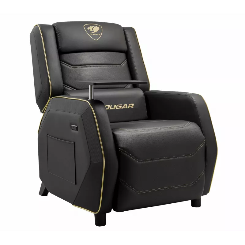 Pelituoli COUGAR Ranger Pro Royal pehmustettu istuin musta 160 kg