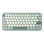 ASUS Marshmallow KW100 90XB0880-BKB200 näppäimistö, saksalainen QWERTZ-asettelu, saksimekanismi, Copilot-näppäin, vihreä