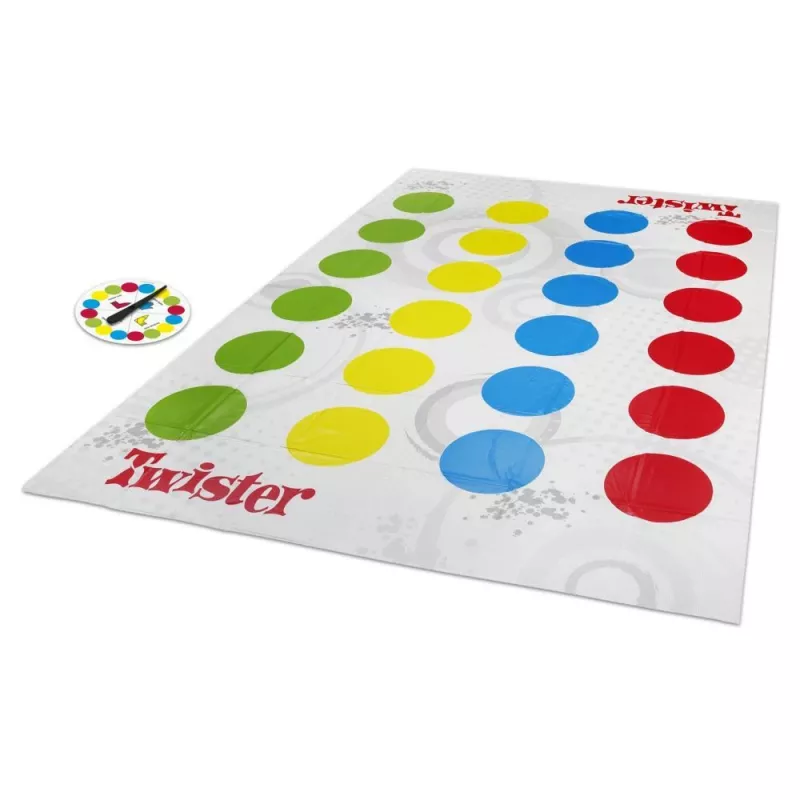 Hasbro Gaming Twister, Twister-peli, 6 v