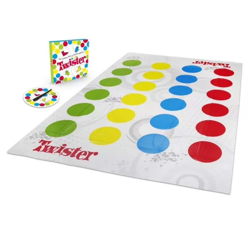 Hasbro Gaming Twister, Twister-peli, 6 v