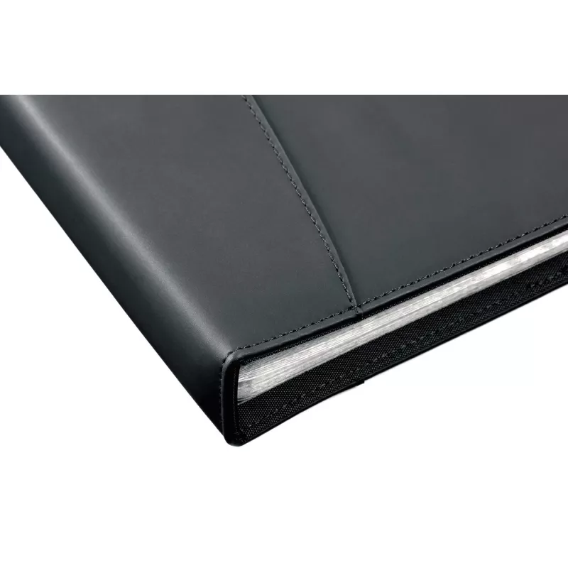 Rexel Soft Touch Smooth A4 näyttökirja 24 taskua musta, musta, 24 taskua, A4, 530 g, 237 mm, 324 mm