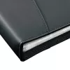 Rexel Soft Touch Smooth A4 näyttökirja 24 taskua musta, musta, 24 taskua, A4, 530 g, 237 mm, 324 mm
