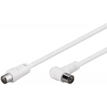 Koaksiaalikaapeli Microconnect COAX015WA IEC IEC 1.5 m valkoinen