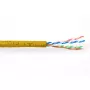 Verkkokaapeli ACT CAT6A U/UTP PVC 305 m keltainen