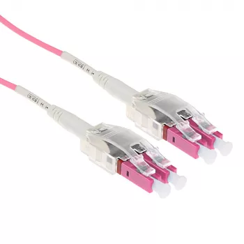 ACT 1 metrin multimode 50/125 OM4 Polarity Twist kuituverkkokaapeli LC-liittimillä