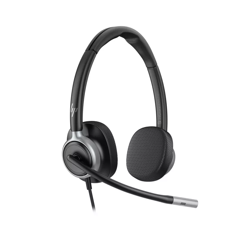 Johdollinen stereo-USB-headset HP Poly Mission 625 — korvan peittävä, 147 g, USB-liitäntä (Bulk)