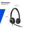 Johdollinen stereo-USB-headset HP Poly Mission 625 — korvan peittävä, 147 g, USB-liitäntä (Bulk)