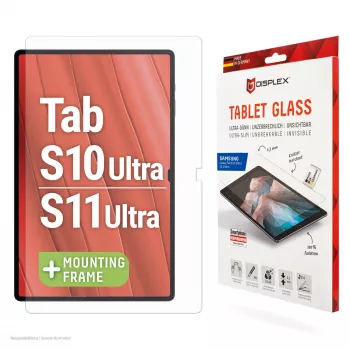 Displex Tablet Glass (9H) Samsung Galaxy Tab S10 Ultra/S11 Ultra, Eco-asennuskehys, särkymätön
