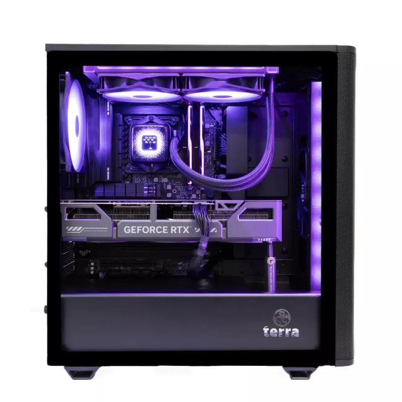 TERRA PC-GAMER ELITE 3 Intel Core Ultra 7 265KF 32 GB DDR5-SDRAM 1 TB SSD NVIDIA GeForce RTX 5070 Ti Windows 11 Home musta