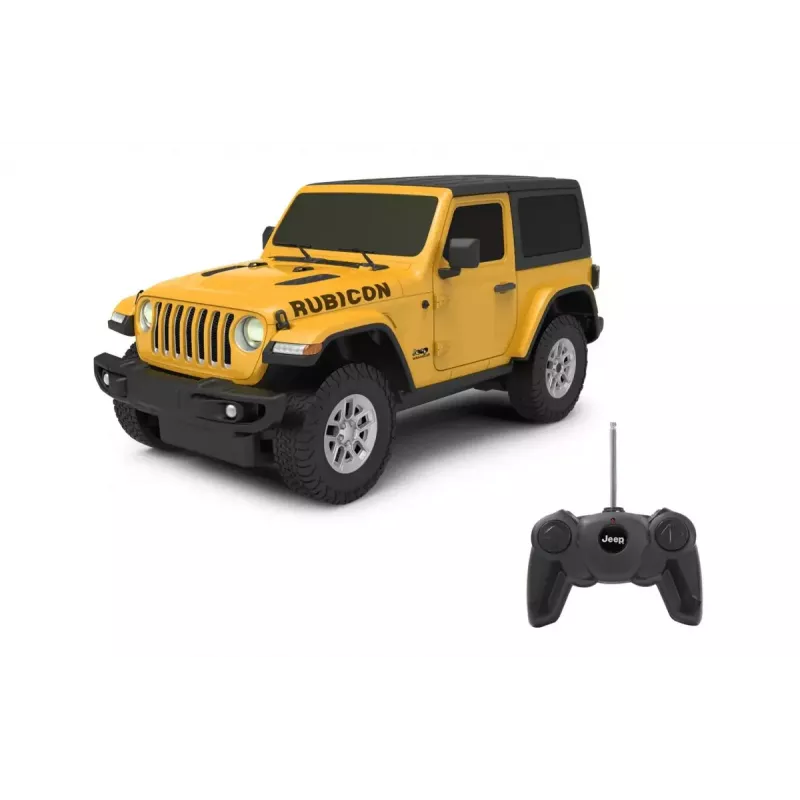 Maastoauto Jamara Jeep Wrangler JL sähkömoottori 1:24