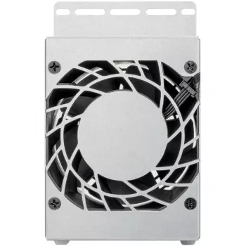 CPU-jäähdytin SILVERSTONE RAC45-FC-801 kompakti 80 mm tuuletin, hopea/musta