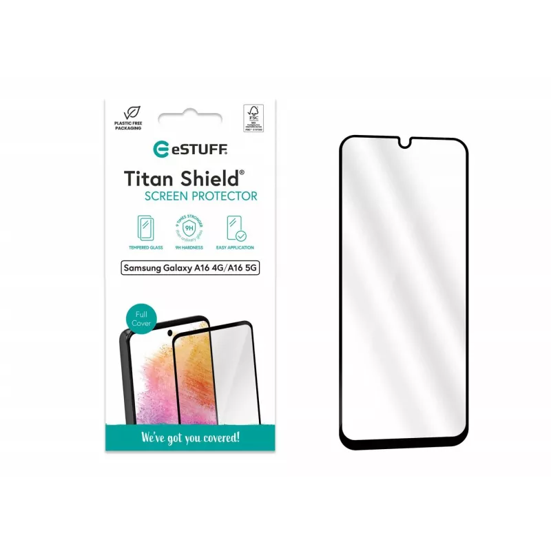 Karkaistu lasinen näytönsuoja eSTUFF Samsung Galaxy A16 (4G/5G) ES504114