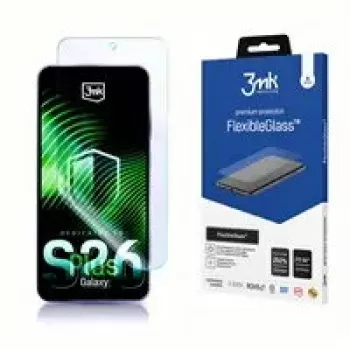 Karkaistu hybridi-näytönsuoja 3MK FlexibleGlass Samsung Galaxy S26+:lle