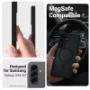 Suojakotelo Crong Hybrid Matte Magnetic Samsung Galaxy A56 — TPU + PC, musta