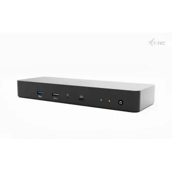 i-tec Thunderbolt 4 Intelligent Dual Display -telakointiasema + Power Delivery 90 W