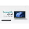 i-tec Thunderbolt 4 Intelligent Dual Display -telakointiasema + Power Delivery 90 W