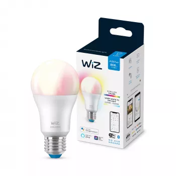 Älylamppu Telekom WiZ Bulb 8W (vastaa 60W) A60 E27 — Wi-Fi/Bluetooth, 8 kWh/1000h, 60×122 mm