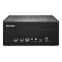 Shuttle XPC ohut barebone XB860G2 - S1851, Intel H860, 1xDP, 2xHDMI, 2 PCIe-paikkaa (1x 16X & 1x X1), 2x Intel LAN (1G + 2,5G), 8x USB, 3x M.2, 24/7 jatkuva käyttö