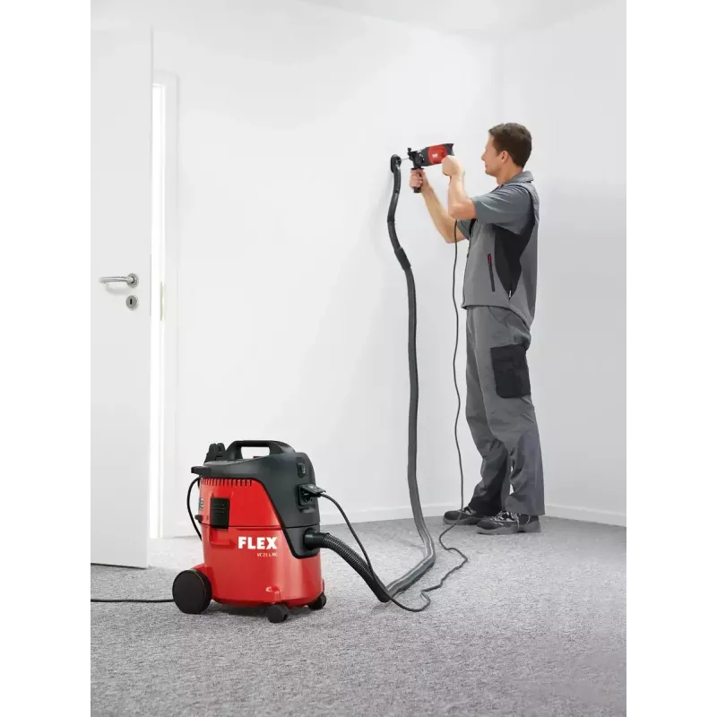 Pölynimuri Flex VC 21 L MC musta punainen 20 L 1000 W