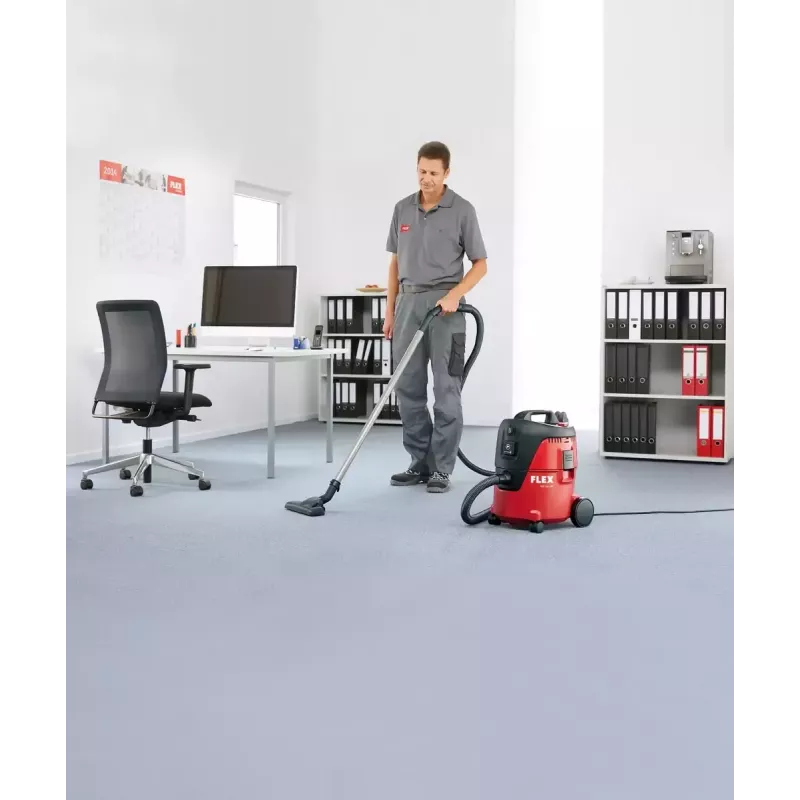 Pölynimuri Flex VC 21 L MC musta punainen 20 L 1000 W