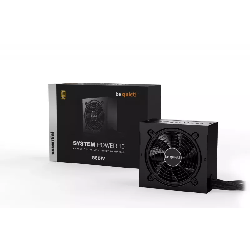be quiet! System Power 10 virtalähde 850 W 20+4 pin ATX ATX musta