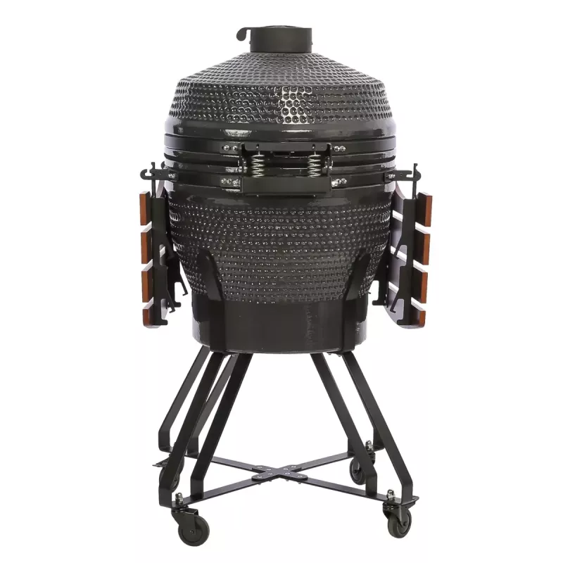 TunaBone Kamado Pro 22 tuuman grilli, koko M, tummanharmaa