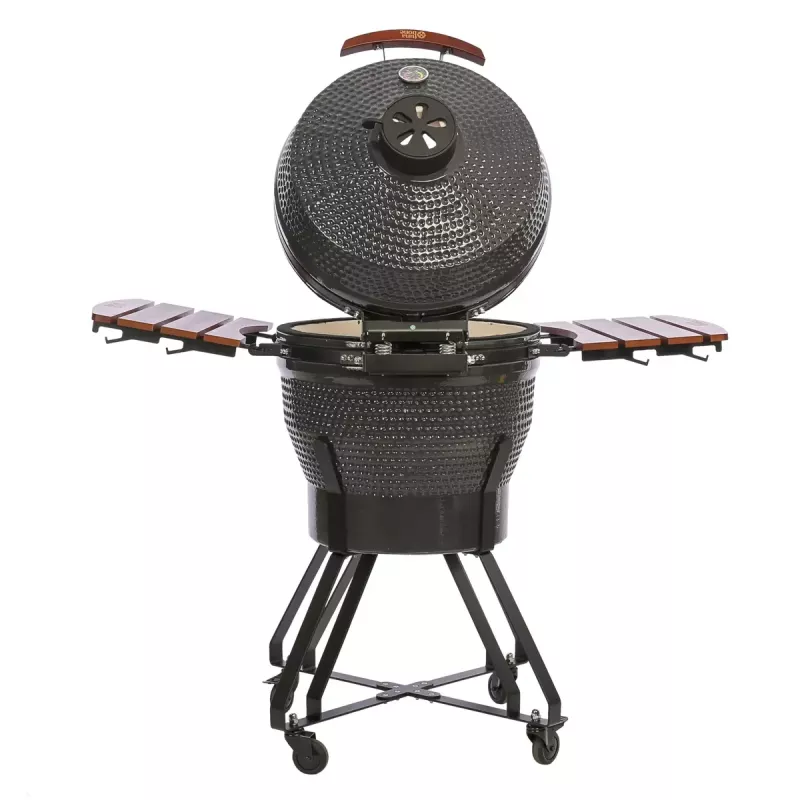 TunaBone Kamado Pro 22 tuuman grilli, koko M, tummanharmaa