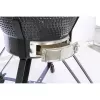 TunaBone Kamado Pro 22 tuuman grilli, koko M, tummanharmaa
