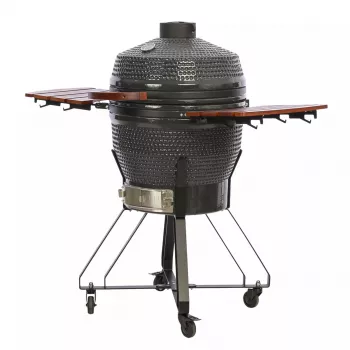 Kamado Pro 22 tuuman grilli TARGUS koko M tummanharmaa