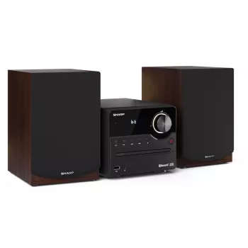 Sharp XL-B512(BR) kotiaudiosysteemi mikro-audiolaitteisto 45 W ruskea