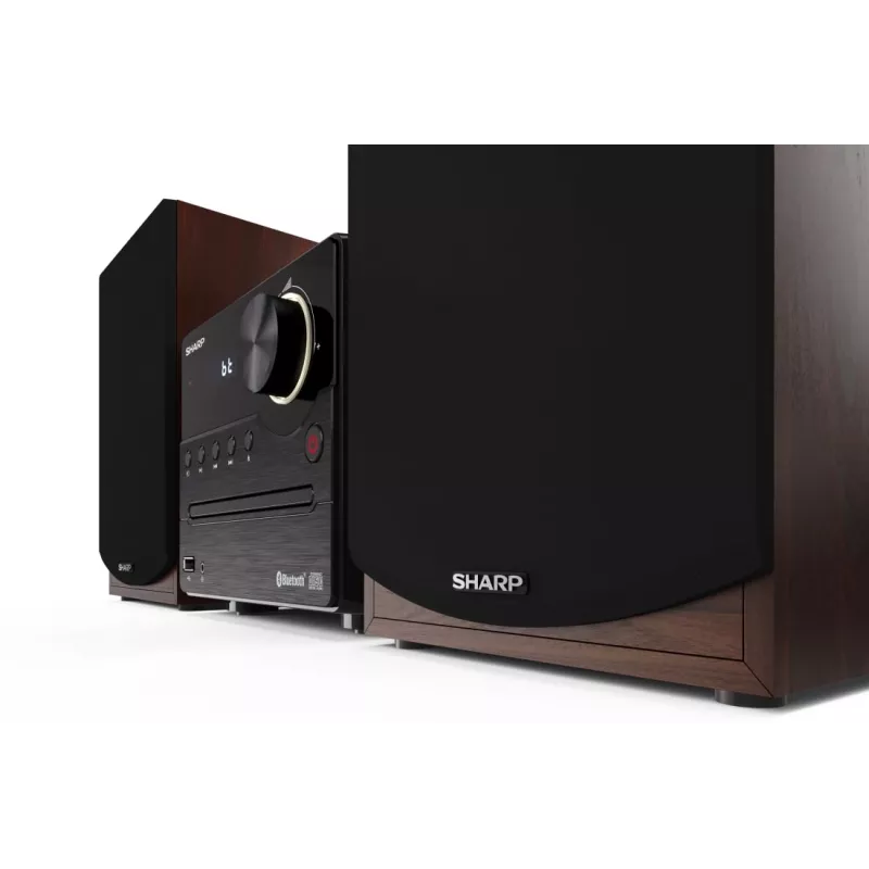 Sharp XL-B512(BR) kotiaudiosysteemi mikro-audiolaitteisto 45 W ruskea