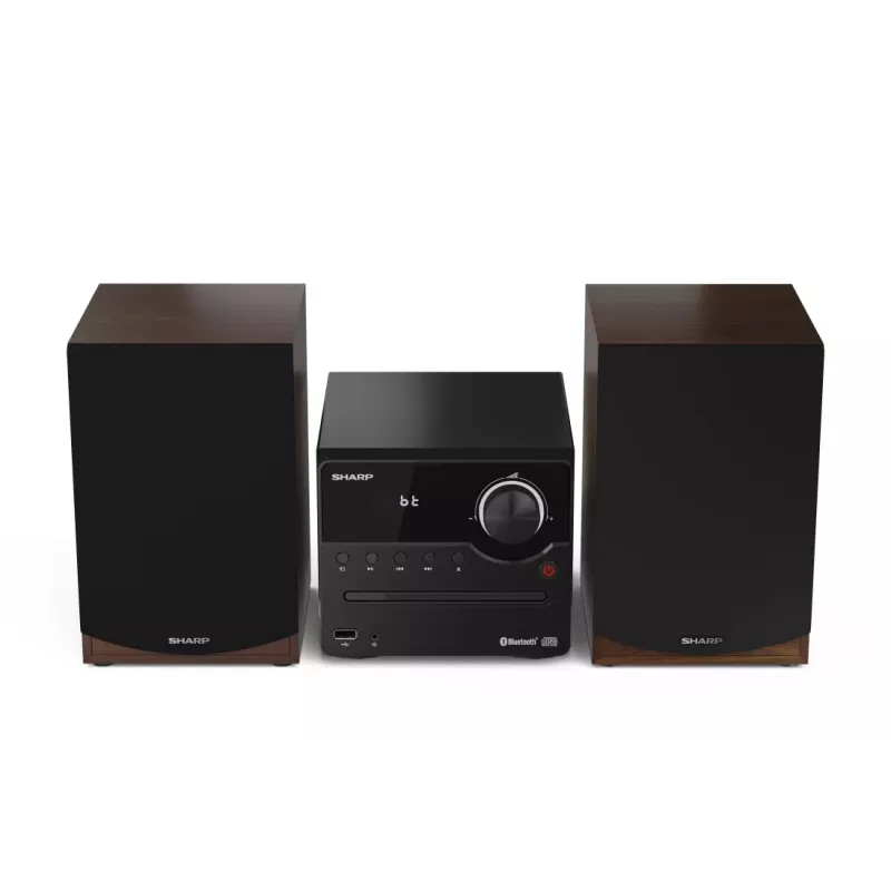 Sharp XL-B512(BR) kotiaudiosysteemi mikro-audiolaitteisto 45 W ruskea
