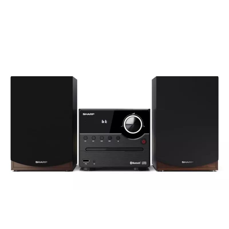 Sharp XL-B512(BR) kotiaudiosysteemi mikro-audiolaitteisto 45 W ruskea