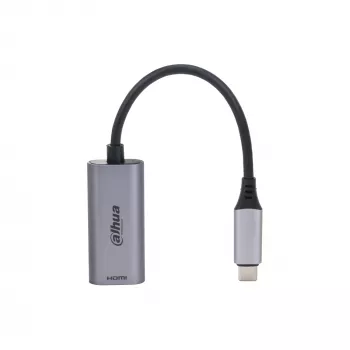 Dahua Technology USB 3.1 Type-C - HDMI -sovitin, USB Type-C, HDMI tyyppi A (standardi), uros, uros, suora, suora