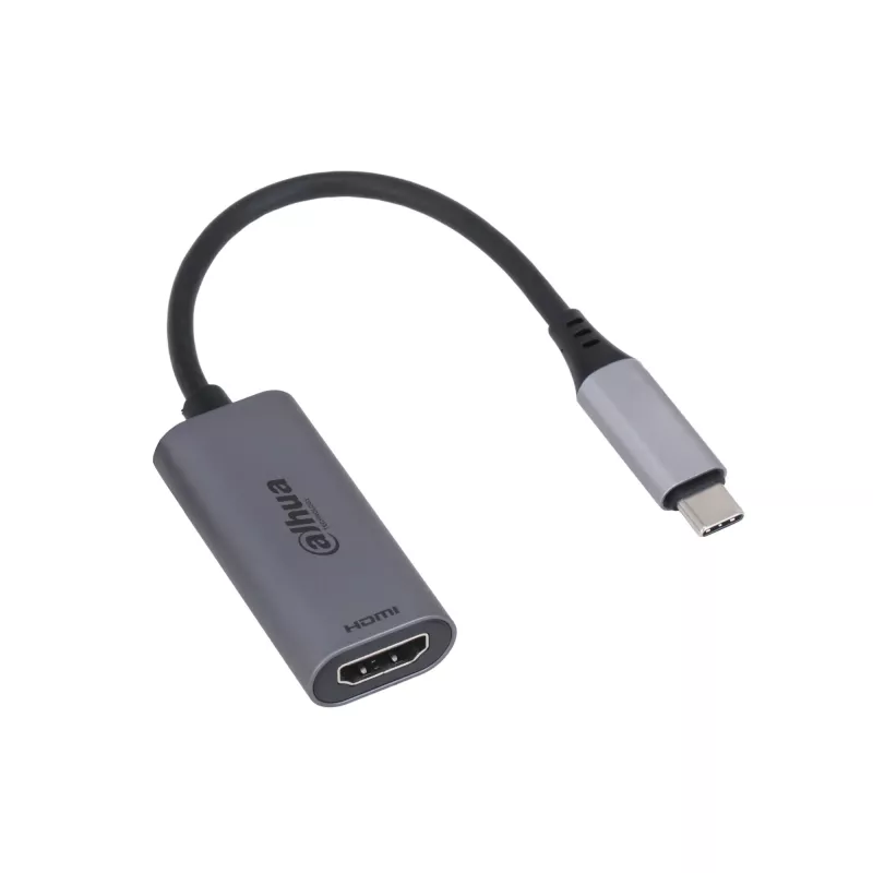 Dahua Technology USB 3.1 Type-C - HDMI -sovitin, USB Type-C, HDMI tyyppi A (standardi), uros, uros, suora, suora